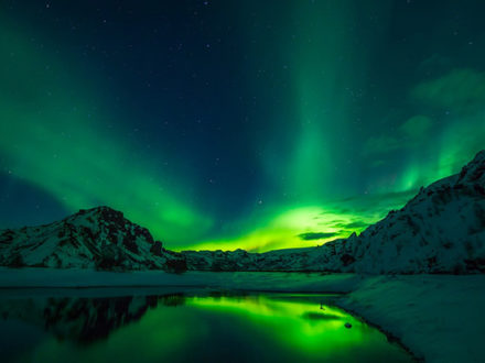 immagine per aurora boreale